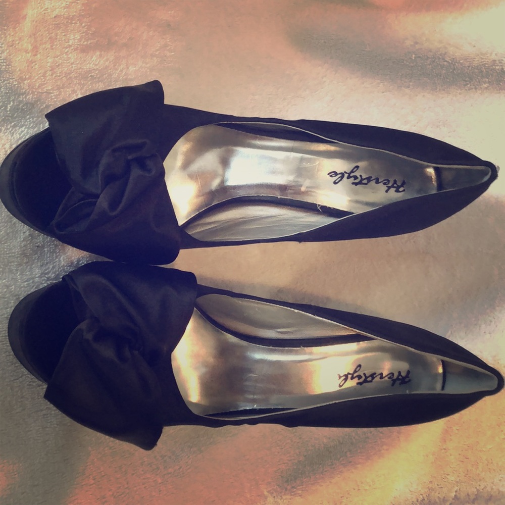 Black high heels